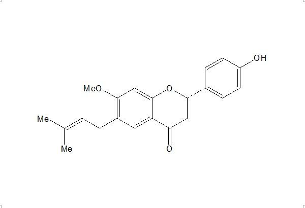 补骨脂二氢黄酮甲醚 CAS:19879-30-2 中药对照品 标准品