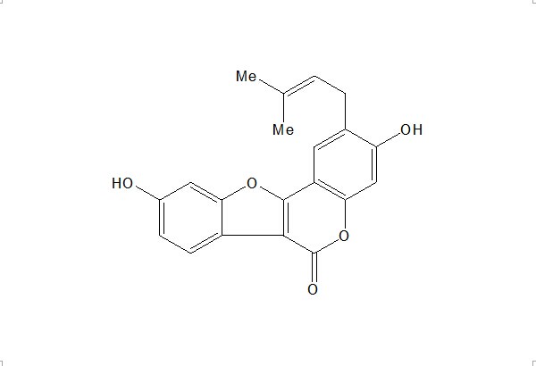 补骨脂定 CAS：18642-23-4 中药对照品 标准品