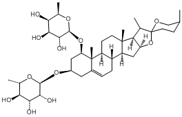 山麦冬皂苷B CAS：182284-68-0 中药对照品标准品