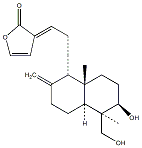 脱水穿心莲内酯 CAS：134418-28-3 中药对照品 标准品