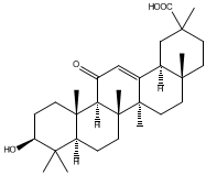 甘草次酸(α型) CAS：1449-05-4;471-53-4‏ 中药对照品 标准品