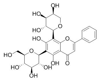 大黄素-1-O-葡萄糖苷 CAS：38840-23-2 中药对照品 标准品