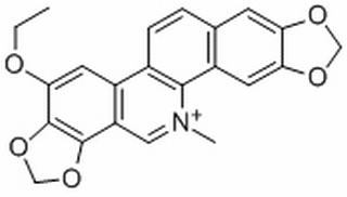 6-乙氧基血根碱 CAS： 28342-31-6 中药对照品标准品