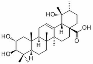 委陵菜酸 CAS：13850-16-3 中药对照品标准品