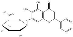 黄芩苷 CAS：21967-41-9 中药对照品 标准品