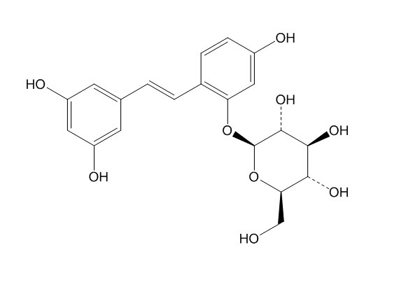 氧化白藜芦醇-2-O-β-D-吡喃葡萄糖苷 中药对照品 标准品