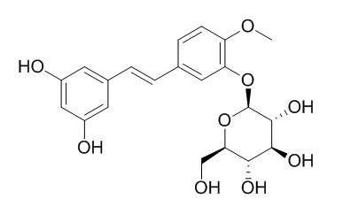 丹叶大黄素-3'-O-葡萄糖苷 CAS: 94356-22-6 中药对照品 标准品