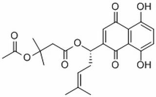 β-乙酰氧基异戊酰阿卡宁 CAS：69091-17-4 中药对照品标准品