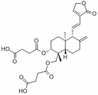 脱水穿心莲内酯琥珀酸半酯 CAS : 786593-06-4 对照品标准品