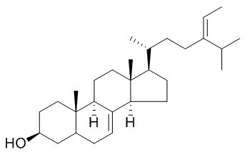 δ7-燕麦甾烯醇 CAS : 23290-26-8 对照品 标准品