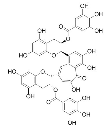 茶黄素-3,3'-双没食子酸酯 CAS: 30462-35-2 中药对照品标准品