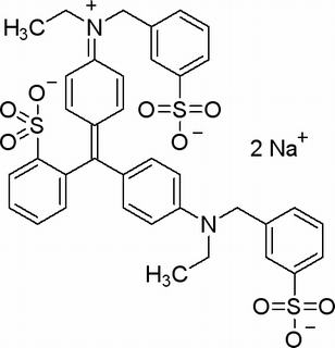 亮蓝 CAS:3844-45-9 中药对照品标准品