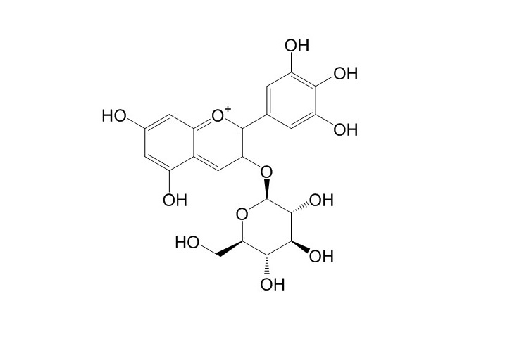 飞燕草素-3-O-葡萄糖苷 CAS: 50986-17-9 中药对照品标准品