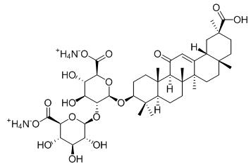 甘草酸二铵，甘草酸二铵盐 CAS: 79165-06-3 中药对照品标准品