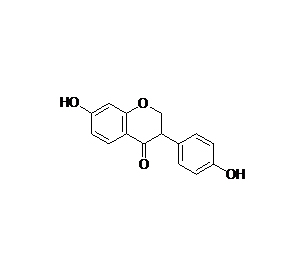 二氢黄豆苷元,二氢7-羟基-3-(4-羟苯基)-4-苯并吡喃酮