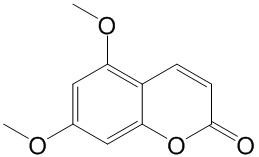 柠檬油素（5,7-二甲氧基香豆素） CAS号：487-06-9 对照品标准品