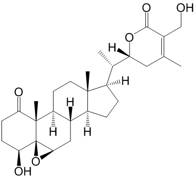 二氢醉茄素A CAS号：5589-41-3 对照品 标准品