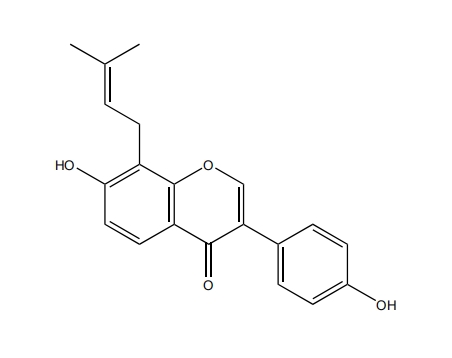 8-异戊烯基大豆苷元 | CAS No.135384-00-8