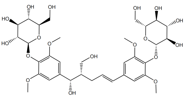 (1S,2S)-1-(4-O-β-D-glucopyranosyl-3,5-dimethoxyphenyl)-2-[3-(4-O-β-D-glucopy
