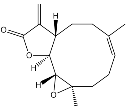 小白菊内酯 CAS：20554-84-1 中药对照品标准品