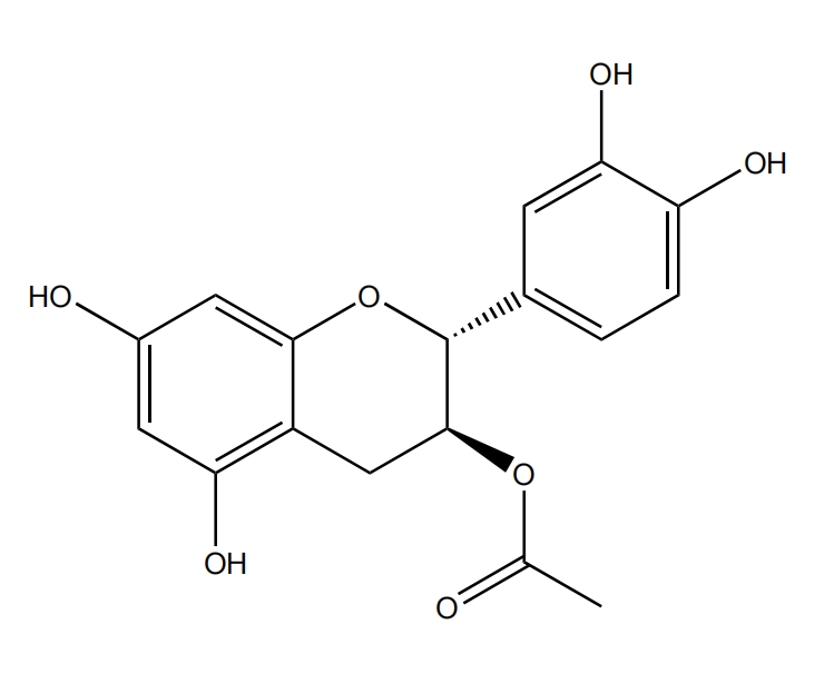 (-)-3-O -乙酰基儿茶素 | CAS No.116935-88-7