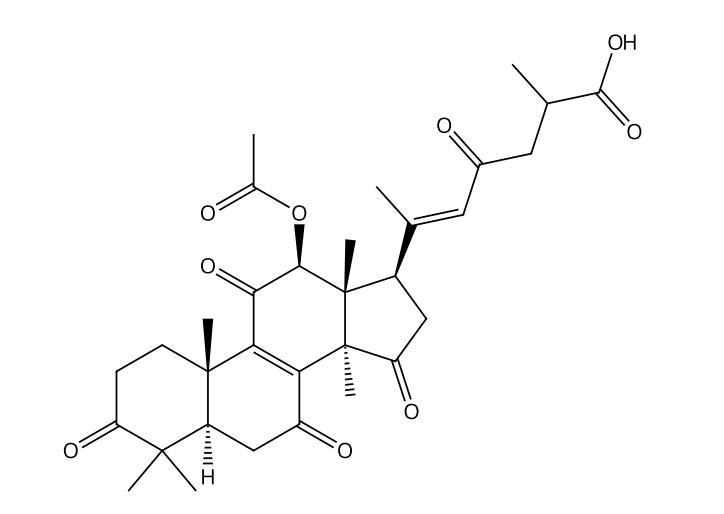 12-乙酰氧基-灵芝烯酸F | CAS No.1309931-91-6
