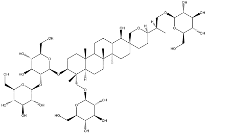 凤仙萜四醇B-3-O-β-D-吡喃葡萄糖（2→1）-β-D-吡喃葡萄糖基